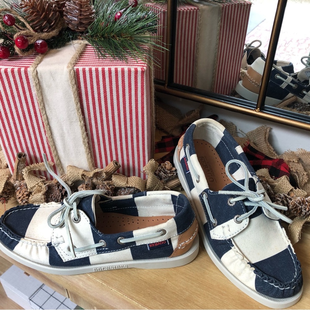 NWOT Sebago Dockside Spinnaker Women’s Shoes, Size 7.5